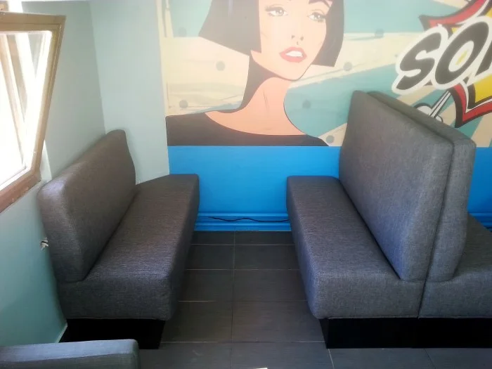 Caffe bar Sonata — rad 4, tapeciranje Romana